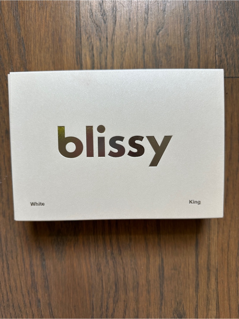 Blissy 100% Pure Mulberry Silk King Pillowcase - White